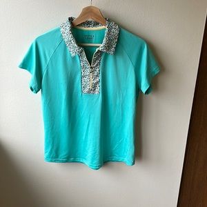 Bette and Court Women’s Polo With Zipper